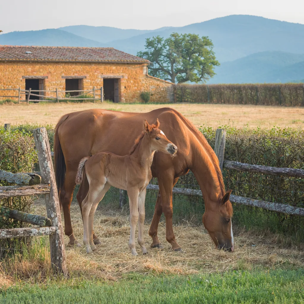 Élevage de chevaux, Haras des Patras, Solérieux
