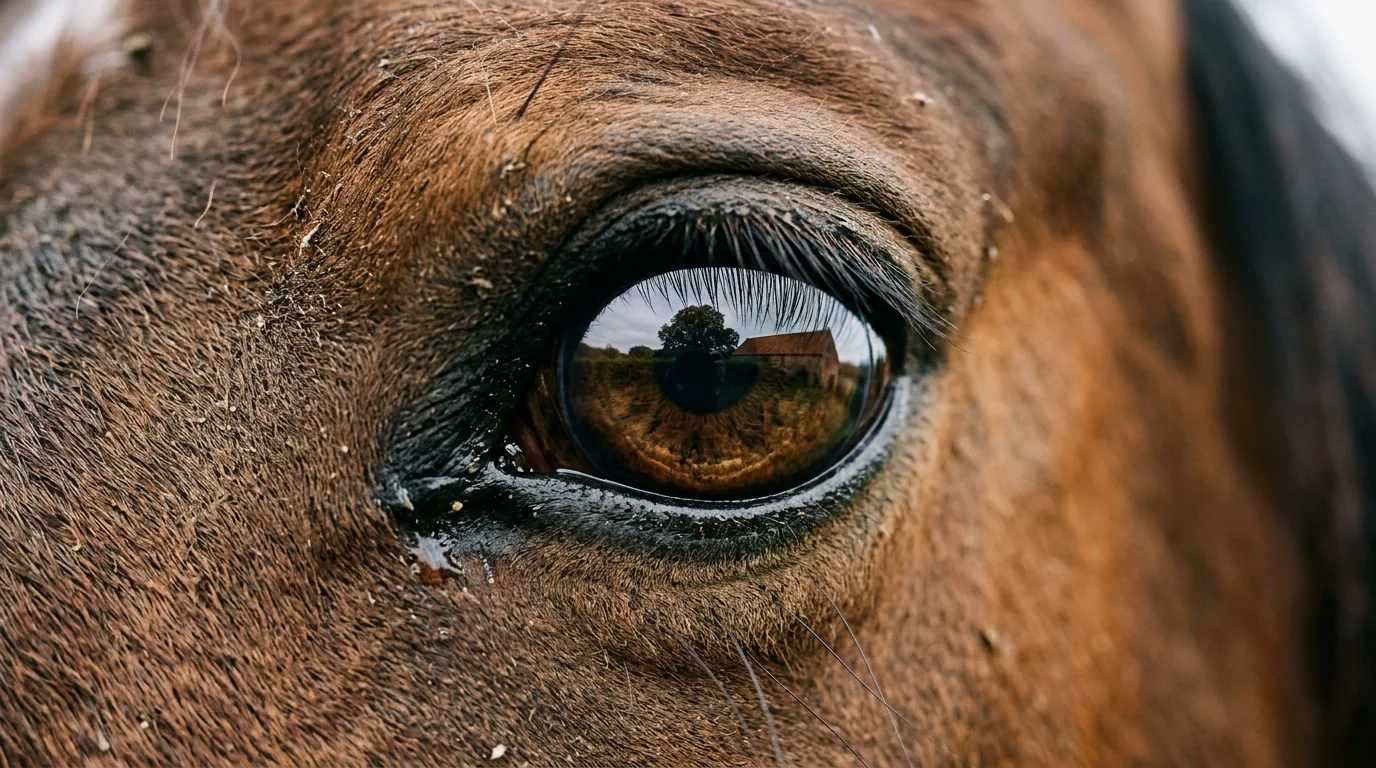 Un regard de cheval, Haras des Patras, Solérieux