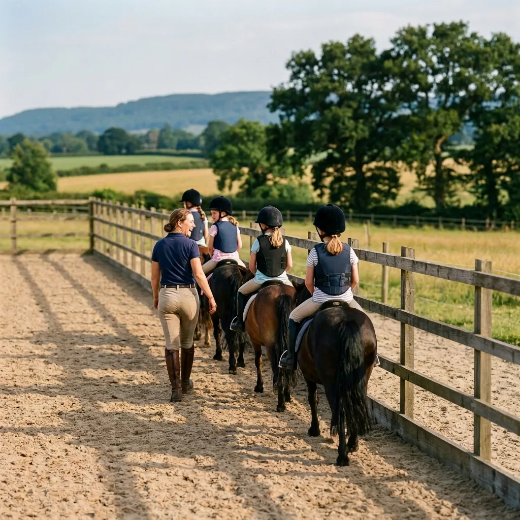 Cours de poney à Solérieux, Drôme